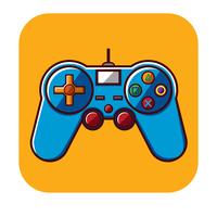 Plantilla de vector libre de juego pad