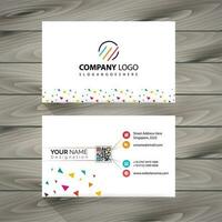 Business card vector