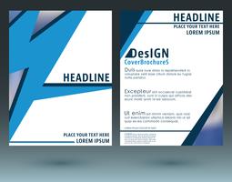 Cover brochures template vector