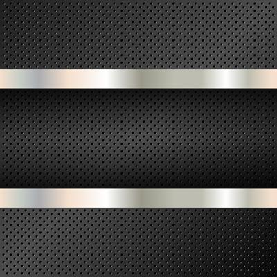 Technology background perforated circles