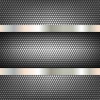 Technology background perforated circles vector