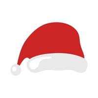 Gorro de navidad santa claus vector