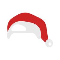 Santa Claus Christmas hat vector