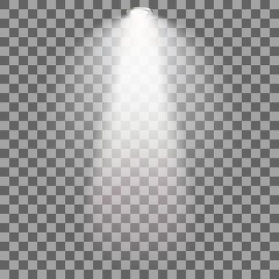 Stage illuminated spotlight