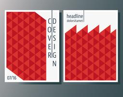 Cover brochures template vector