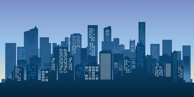 City Landscape Vector Art Icons And Graphics For Free Download