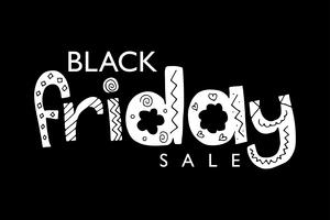 Black friday sale vector