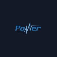 Creative Power Logo concept design templates vector