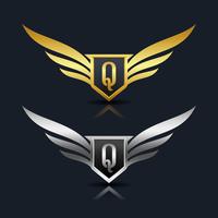 Letter Q emblem Logo vector
