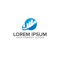 building architecture logo. arrow up logo design concept templat vector