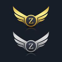 Letter Z emblem Logo vector