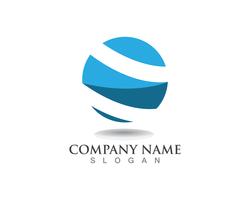 Business finance logo and symbols vector concept illustration