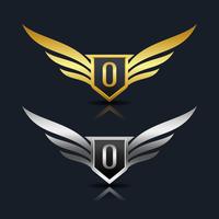 Letter O emblem Logo vector