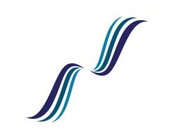 Business finance logo and symbols vector concept illustration