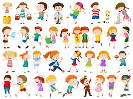 Set of people character vector