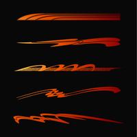 Car Motorcycle Racing Vehicle Graphics, tribal Vinyls and Decals vector