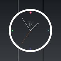 mínimo reloj social vector