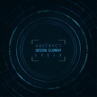 Abstract technology background vector