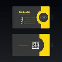 Business card design concept Vector Illustration