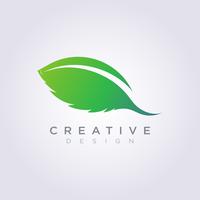 Hoja Vector Forma Diseño Clipart símbolo Logo arte plantilla
