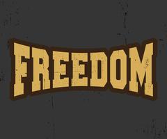 Freedom Vintage Stamp