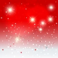 Snowflakes with stars background vector