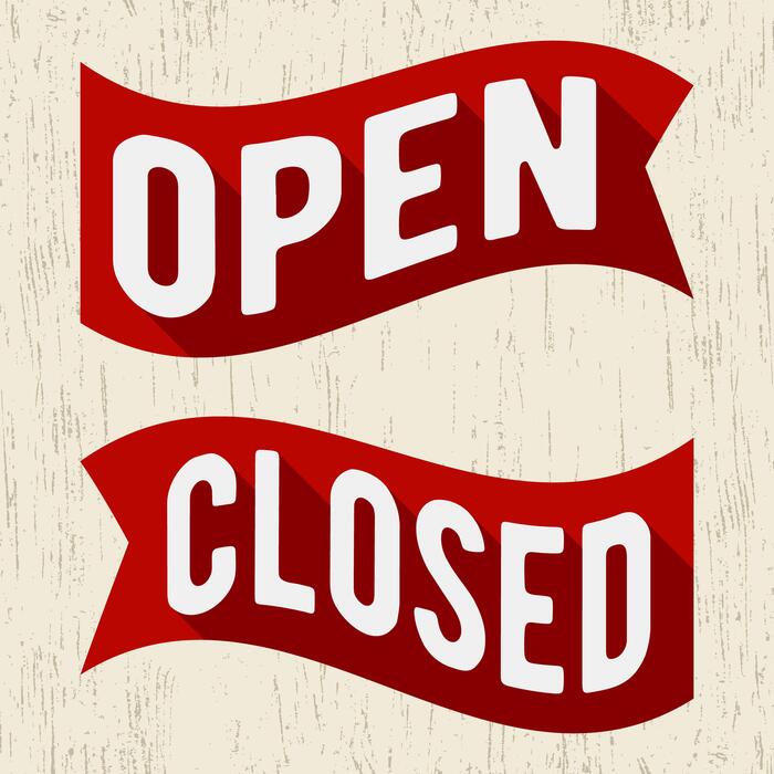 Open Closed Sign Vector Art, Icons, and Graphics for Free Download