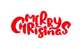 Merry Christmas Decorative Lettering Vector Download Free