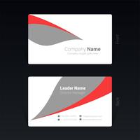 Business card design concept Vector Illustration