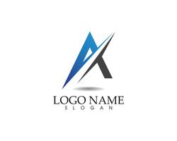 A Letter Logo Business Template Vector icon