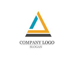 Aplicación de plantilla de diseño de logotipo abstracto de negocios vector