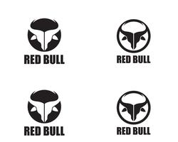 Bull horn logo and symbols template icons vector