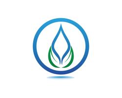 water drop Logo Template vector illustration design