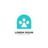 Dog Logo Line design concept vector icon element isolated