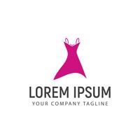 women Clothes logo design concept template vector