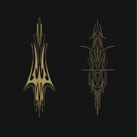 pinstriping vehicle graphic decorative vector vinyl decal