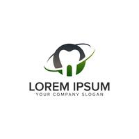 dental Logo design concept template vector