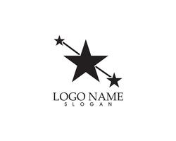 Star logo template vector icon illustration design