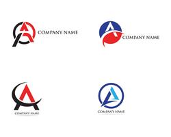 A Logo Business Template Vector icon