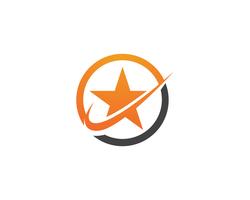 Star Logo Template vector icon illustration design