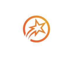 Star Logo Template vector icon illustration design