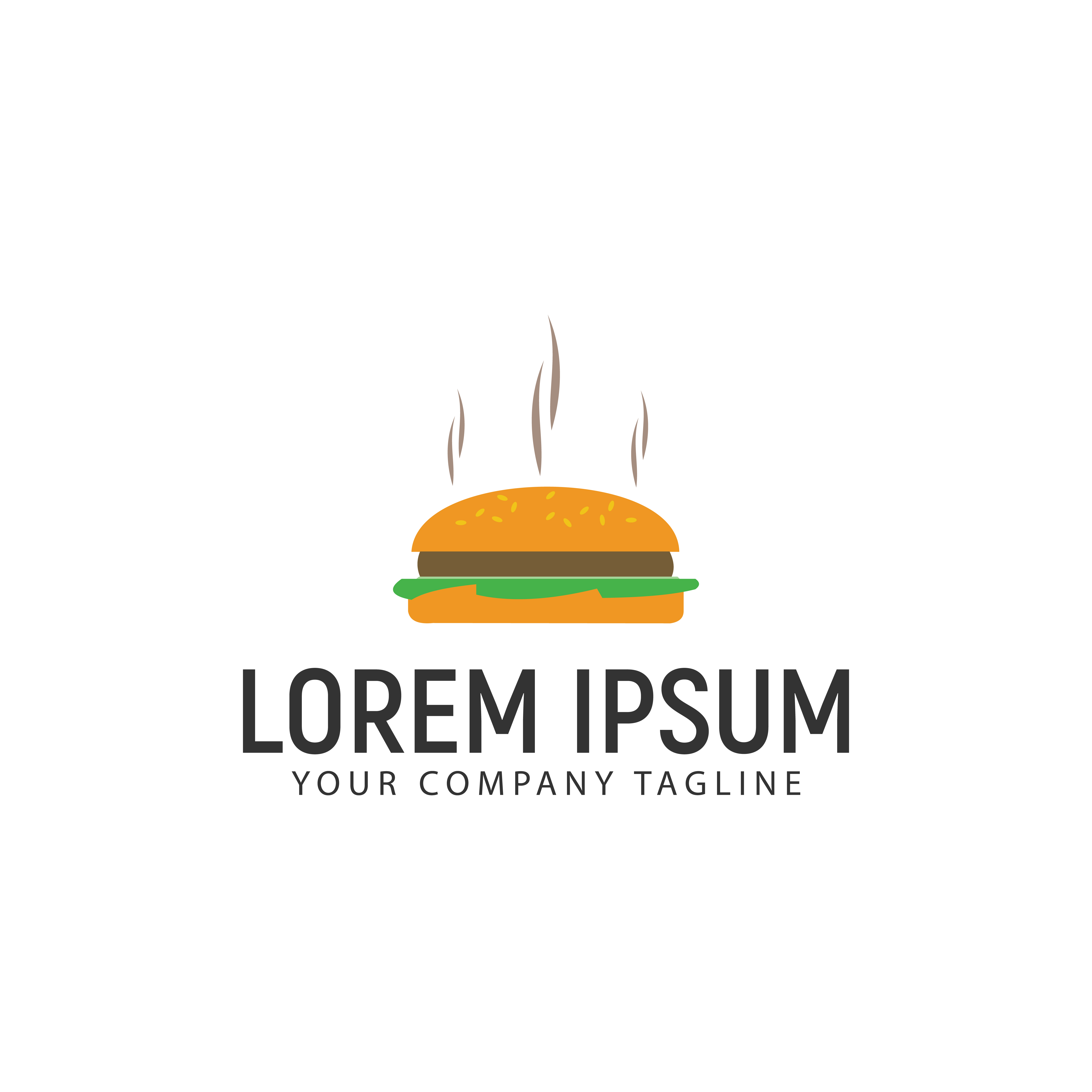 Burger Logo Design Concept Template Download Free Vectors