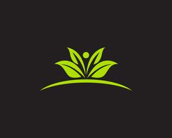 Logos green leaf ecology nature element vector icon