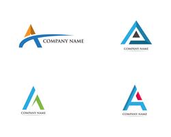 A Logo Business Template Vector icon