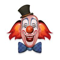 Circus Clown Face