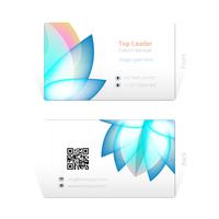 Business card design concept Vector Illustration