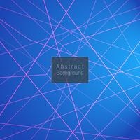 Abstract blue gradient with crossed lines vector