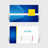 Business card design concept Vector Illustration