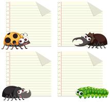 Bug on note template vector