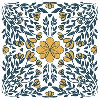 abstract illustration texture mandala vector